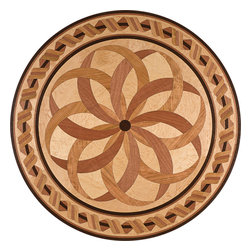 Oshkosh Designs Estancia Inlay Medallion - Hardwood Flooring