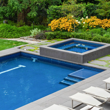 Modern Garden Lap Pool