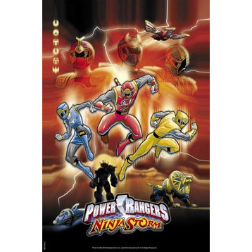 Power Rangers Ninja Storm Print