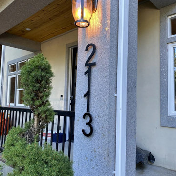 Entry Detail and House Numbers