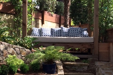 Patio - mediterranean patio idea in San Francisco