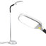 Brightech Litespan LED Bright Reading and Craft Floor Lamp - Modern Standing, Ti