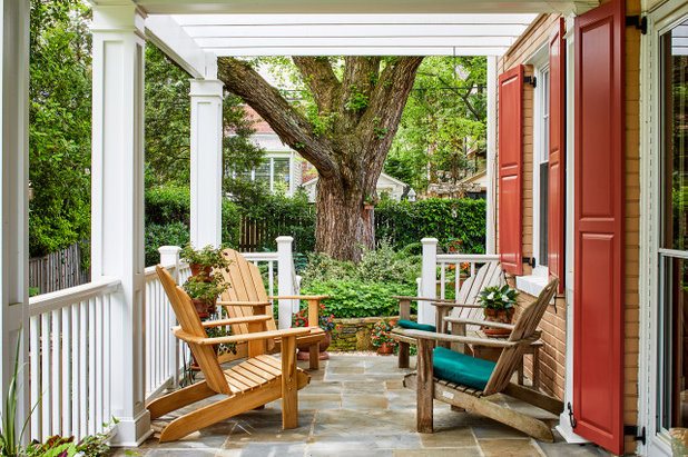 Traditional Porch by Case Architects & Remodelers