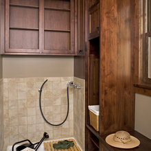 Dog washing/utility room