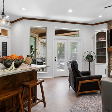 The Hosting Hub Kitchen Remodel in Colleyville, TX - Medford Design-Build