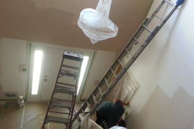Inspiration for a modern home design remodel in New York