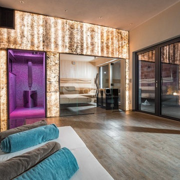 Project Sauna + Shower + Ice Machine