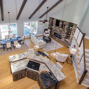Rustic Waterfront Staging Project on Lake Norman (Resale)