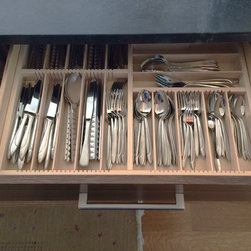 Flatware and Kitchen Utensil Drawer Inserts - Kitchen Drawer Organizers