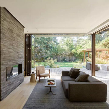 Modern style living room fabric upholstery sofa