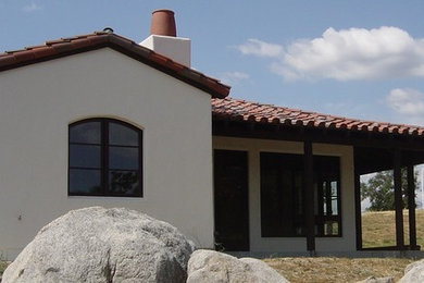 Tuscan exterior home photo in Orange County