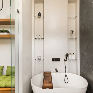 Modern spa - Master suite addition in Woodland Hills