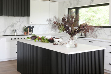 Example of a kitchen design in Vancouver