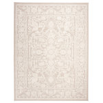Safavieh - Safavieh Reflection Collection RFT665 Rug, Cream/Ivory, 8' X 10' - Sophisticated and elegant, Reflection rugs revive the charm of intricate floral motifs in remarkable textures and warm color. Made using soft synthetic yarns in a raised cut pile, Reflection is a marvelous complement to any classy-contemporary or traditionally styled decor.