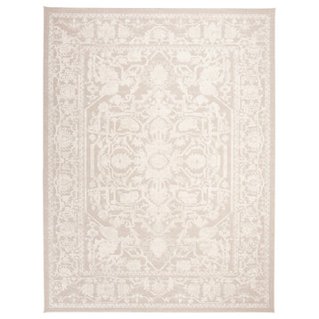 Safavieh Reflection Collection RFT665 Rug, Cream/Ivory, 8' X 10'