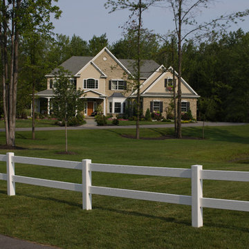 Vinyl Post and Rail