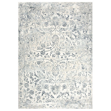 Rizzy Home CHS109 Chelsea Area Rug 7'10"x9'10" Ceam/Gray