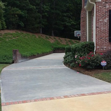 Alpharetta, GA - Existing Driveway Repair and Addition