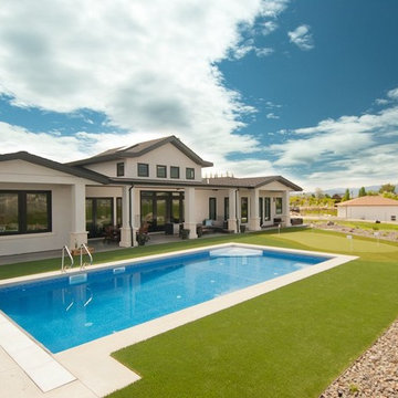 Pools with Artificial Grass