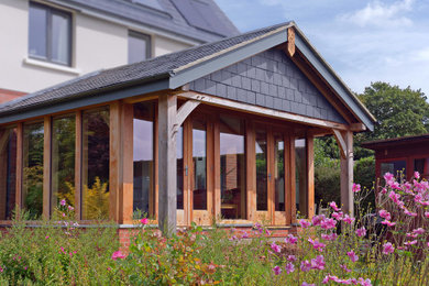 This is an example of a house exterior in Devon.