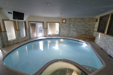 Example of a trendy pool design in Vancouver