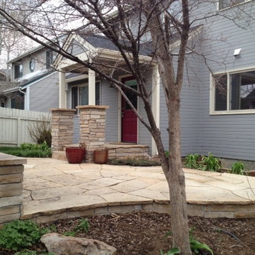 Entryway Flagstone Patio