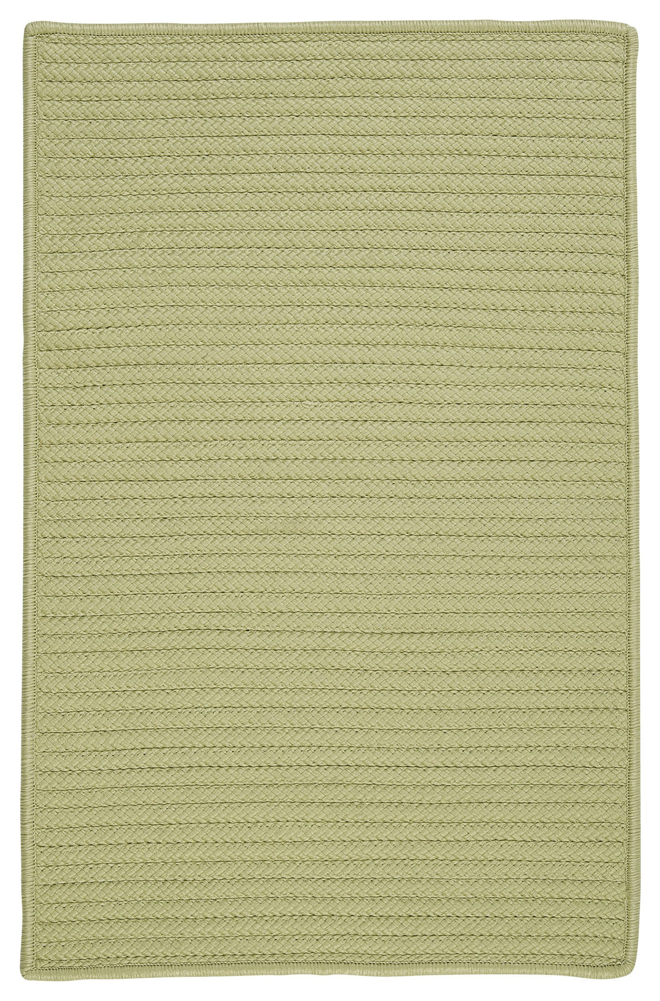 Colonial Mills Simply Home Solid H834 Celery Area Rugs, 9x9 Square ...