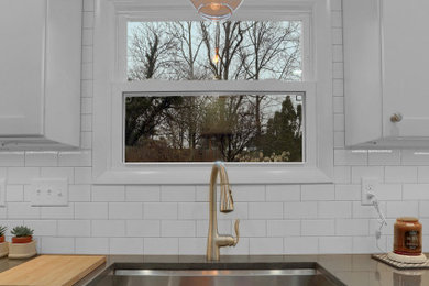 Inspiration for a transitional kitchen remodel in Other