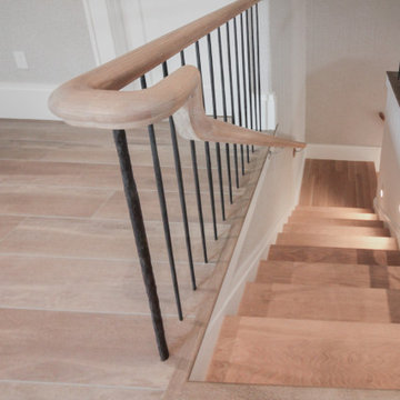Project #81 | Modern Staircase with Integrated Seating