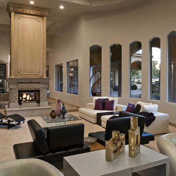 Paradise Valley - Client With Modern Taste in a Tuscan Home