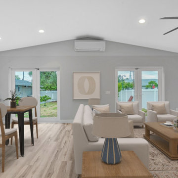 Open Concept ADU Living Room