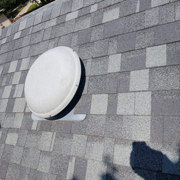 Baffle and Cellulose Insulation Install In Attic