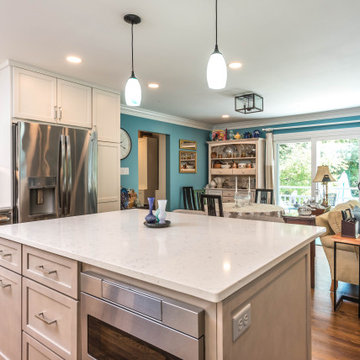 Colorful Kitchen Remodel