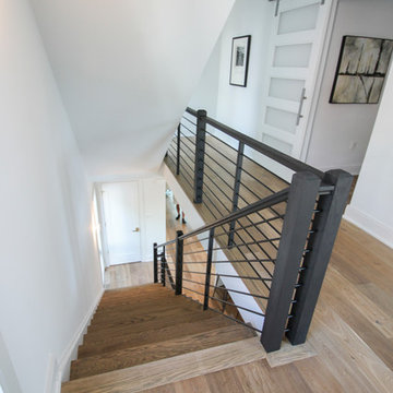 Project #58 | Contemporary Post-to-Post Staircase