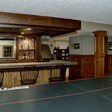 Custom Basement Bar