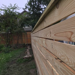 Wood Cottage Fence - Horizontal - Home Fencing And Gates