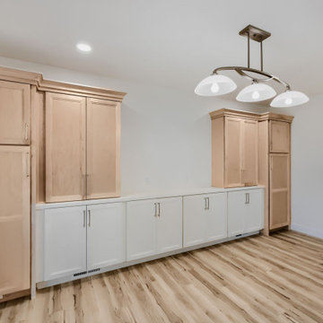 Full Kitchen & Bathroom Remodel | Warm Maple + Soft White Cabinetry | Colorado