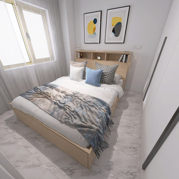 Dormitorio Secundario - Diseño 3D
