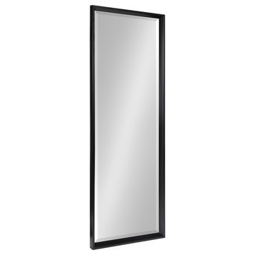 Calter Full Length Wall Mirror, Black