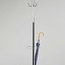 Free Standing Clothes Rack, Metal With Umbrella Base and 8 Hanger Hooks