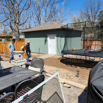 Full Sodding & Retaining Walls