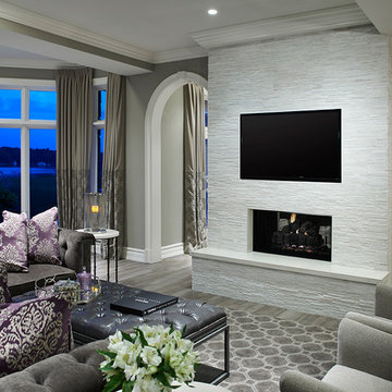 Lake Angelus lower level renovation