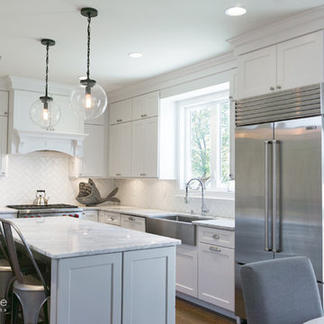 An All-White Kitchen Renovation