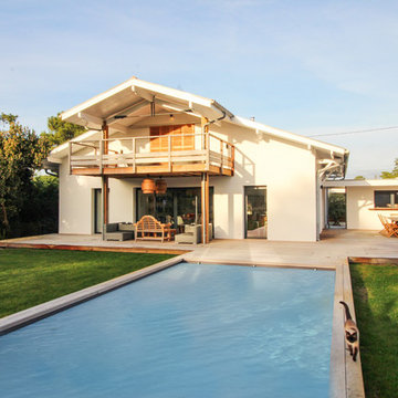 Rénovation d'une villa de vacances dans les Landes