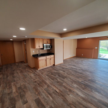 Finished basement completed