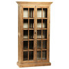 Painted Jute Interior Back Cabinet