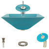 P306 Turquoise-BN Bathroom Waterfall Faucet Ens