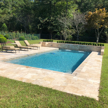 Greenville Fiberglass pool