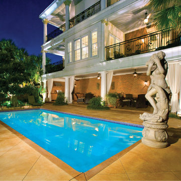 Caribbean by Alaglas - Medium Fiberglass Pool