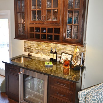 It takes a team to raise a kitchen!